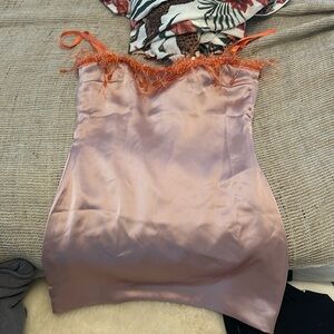 Danielle Guizo beaded mini dress